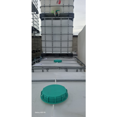 Zbiornik  Paletopojemnik 1000L IBC  używany gat.1 po art spożywczych